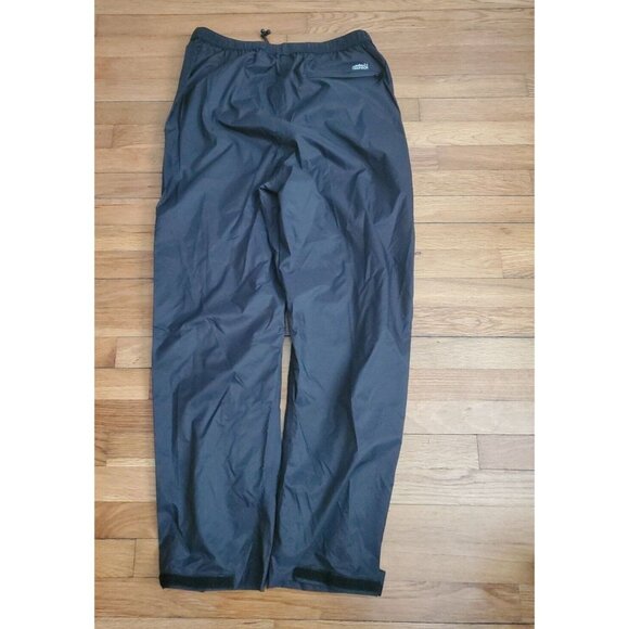 Campmor Men's Rain Pants Packable Black Size M - Picture 2 of 4